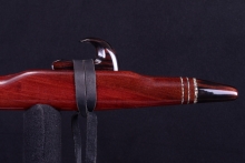 Katalox Burl Native American Flute, Hitzaz, Mid G-4, #H30H